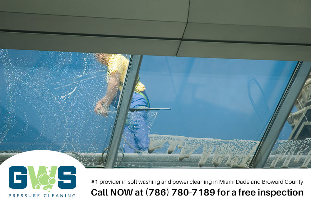 commercial window cleaning coral gables