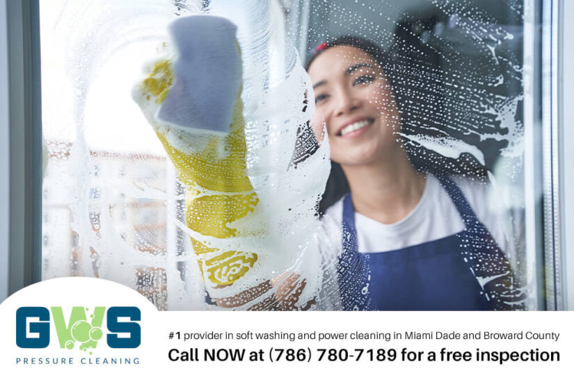 commercial window cleaning miami