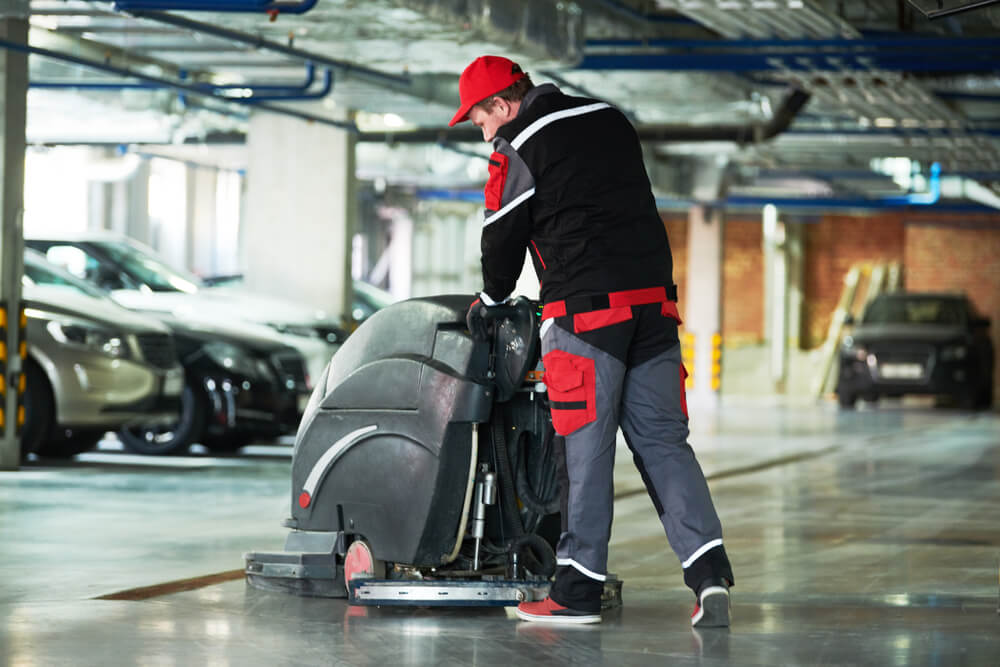 Parking Garage Cleaning Equipment In South Florida