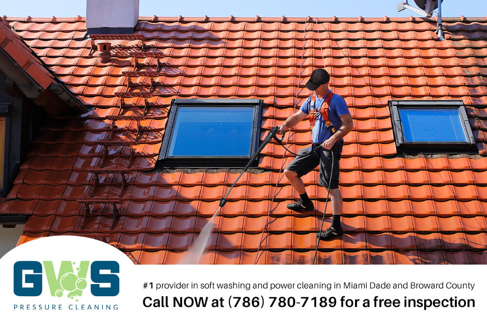 kendall roof pressure cleaning